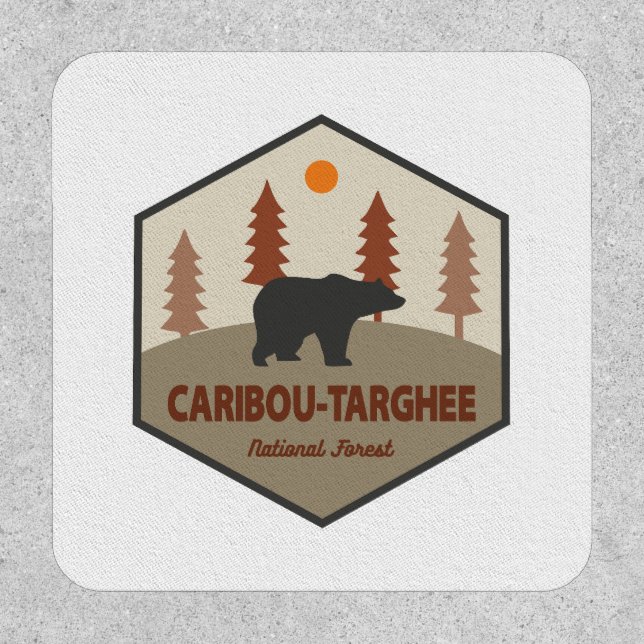 Caribou-Targhee National Forest Bear Patch (Front)