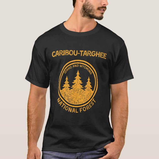 Caribou Targhee National Forest T-Shirt (Front)