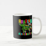 Caricature Dinosaur Kindergarten Boys Student Back Coffee Mug