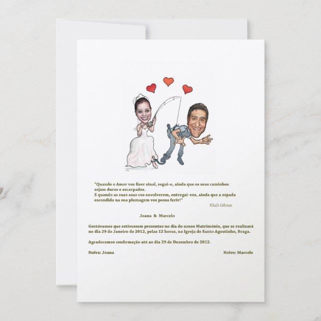 Caricature Invitation (Front)