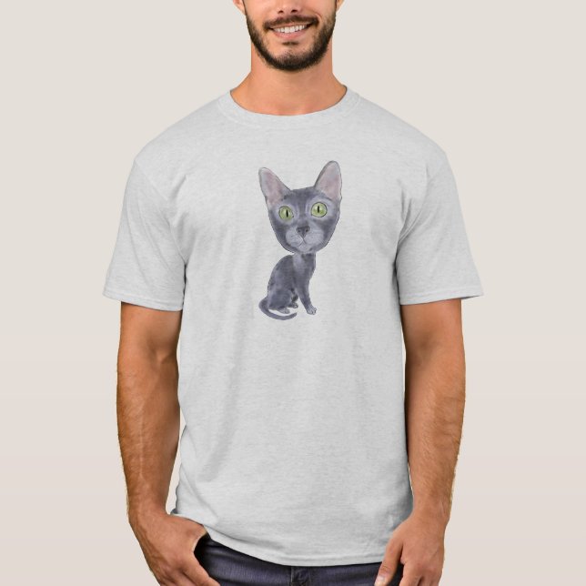 Caricature Korat T-Shirt (Front)