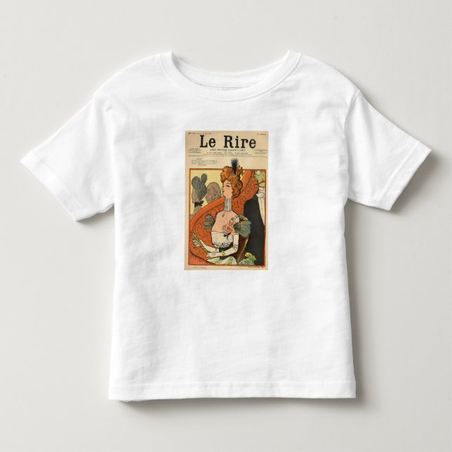Caricature of a French Marquise Toddler T-shirt (Front)