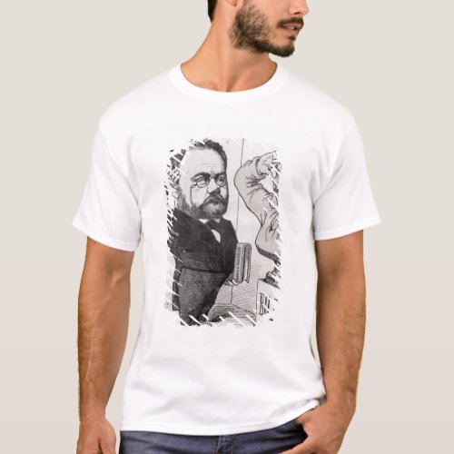 Caricature of Emile Zola T_Shirt