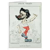 Caricature of Jules Valles (Front)