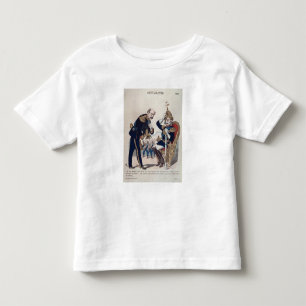 caricature of Kaiser Wilhelm of Prussia Toddler T-shirt