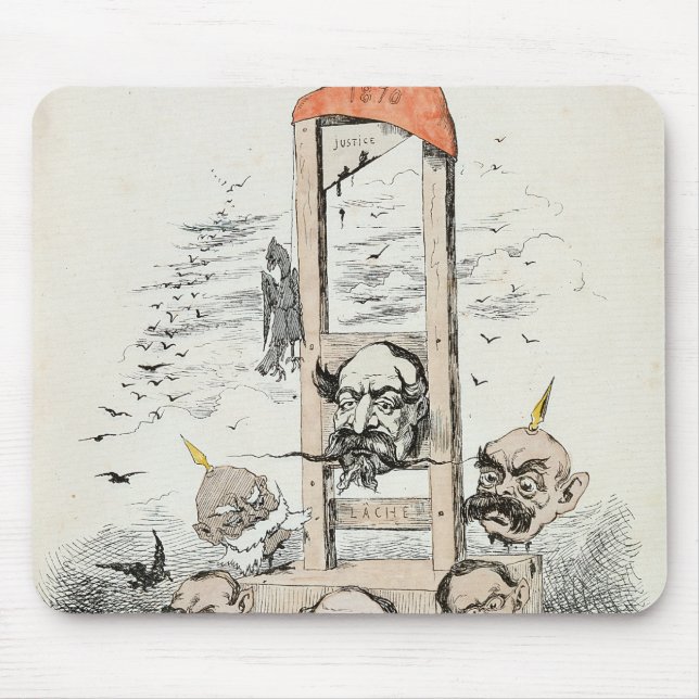 Caricature of Napoleon III  Otto Mouse Pad (Front)