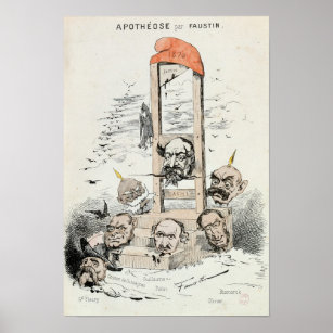 Caricature of Napoleon III  Otto Poster
