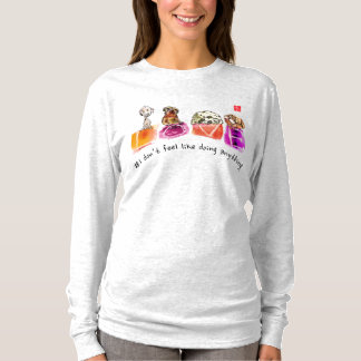 caricature of pet women's  sweather T-Shirt