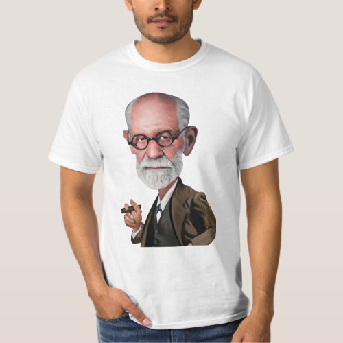 Caricature of Sigmund Freud T_Shirt