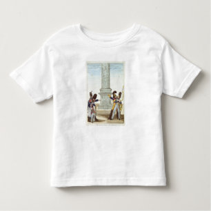 caricature of soldiers at the Colonne Vendome Toddler T-shirt