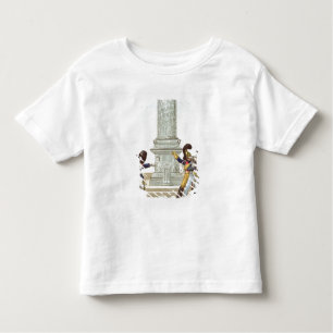 caricature of soldiers at the Colonne Vendome Toddler T-shirt