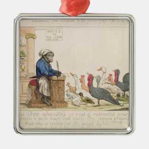 Caricature of the Assembly of Notables Metal Ornament
