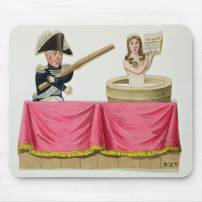 Caricature of the Constitutional Charter Mouse Pad (Front)