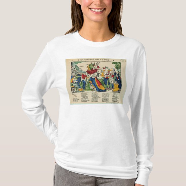 Caricature of the Demon of Money, 1860 T-Shirt (Front)