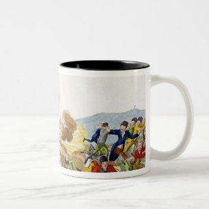 Caricature of the English Government, 1793 Two-Tone Coffee Mug
