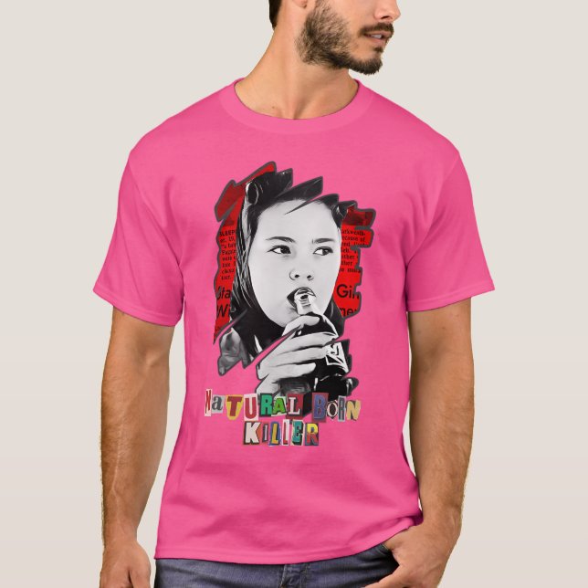 Caril Ann Fugate Natural Born Killer Design T-Shirt (Front)
