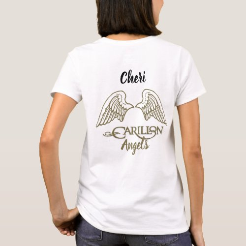 Carillon Angels Personalized Bowling Team T_Shirt