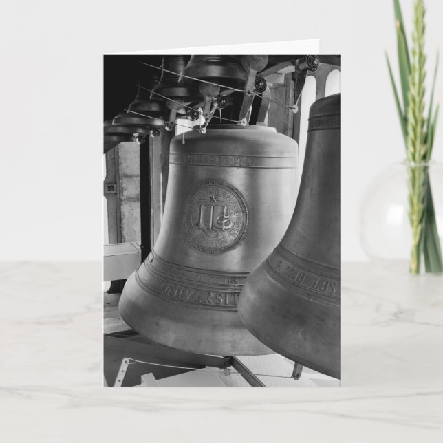 Carillon Bells, UCR, January 1967 Card (Front)