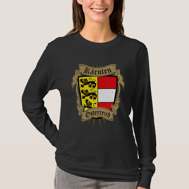 Carina Coat Of Arms Austria Karntner T-Shirt (Front)