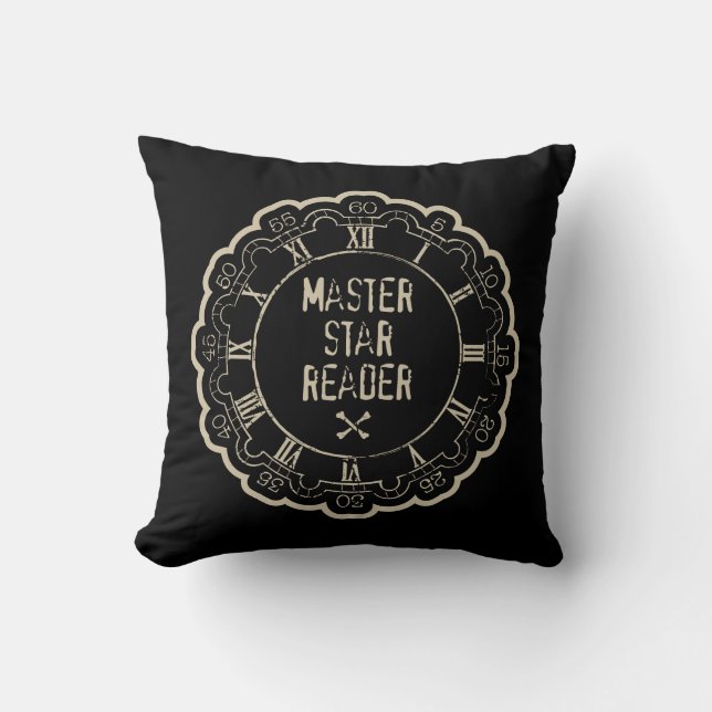 Carina - Master Star Reader Throw Pillow (Front)