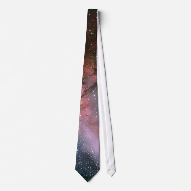 Carina Nebula around the Wolf–Rayet star WR 22 Neck Tie (Front)