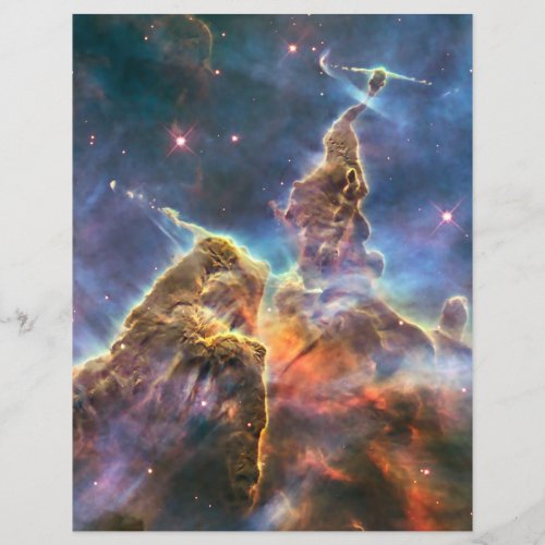 Carina Nebula by the Hubble Space Telescope Flyer