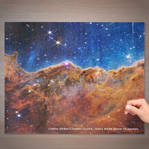 Carina Nebula Cosmic Cliffs James Webb Hi_Res Jigsaw Puzzle