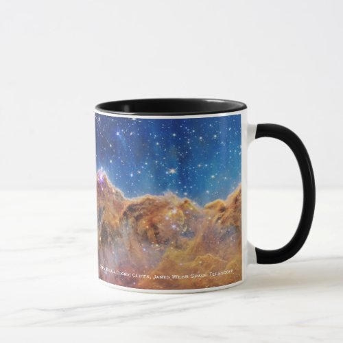 Carina Nebula Cosmic Cliffs James Webb Hi_Res Mug