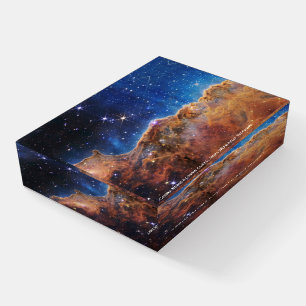 Carina Nebula Cosmic Cliffs James Webb Hi-Res Paperweight