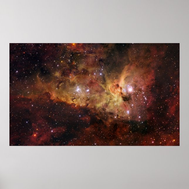 Carina Nebula Eta Carinae Poster (Front)