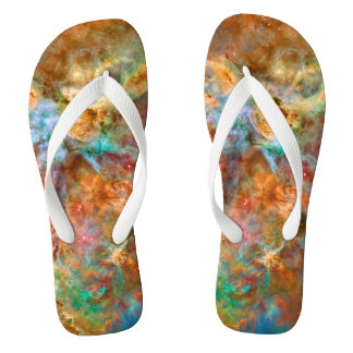 Carina Nebula, Hubble outer space picture Flip Flops