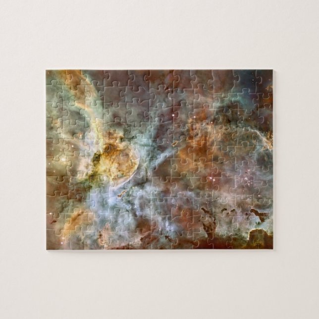 Carina Nebula Hubble Space Jigsaw Puzzle (Horizontal)