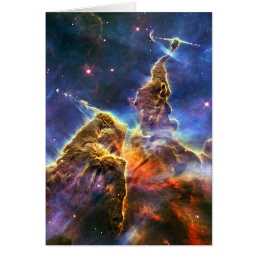 Carina Nebula (Hubble Telescope) Cards (Front)