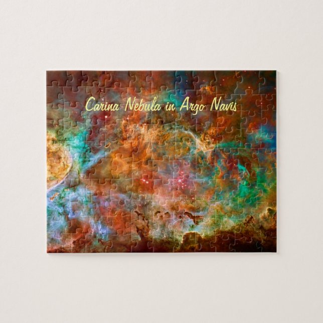 Carina Nebula in Argo Navis constellation Jigsaw Puzzle (Horizontal)