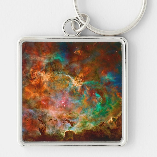 Carina Nebula in Argo Navis constellation Keychain (Front)