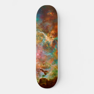 Carina Nebula in Argo Navis constellation Skateboard Deck