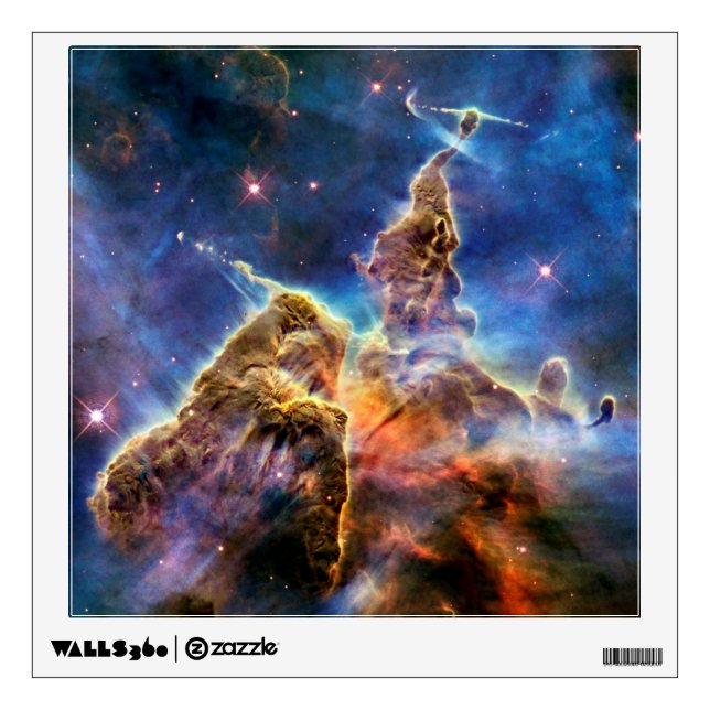 Carina Nebula Mystic Mountain Outer Space Photo Wall Sticker (Front)
