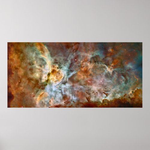 Carina Nebula _ NGC 3372 Poster