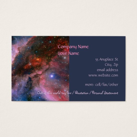 Carina Nebula - Our Breathtaking Universe Business Card