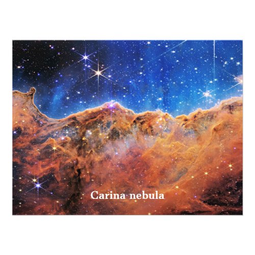 Carina nebula photo print