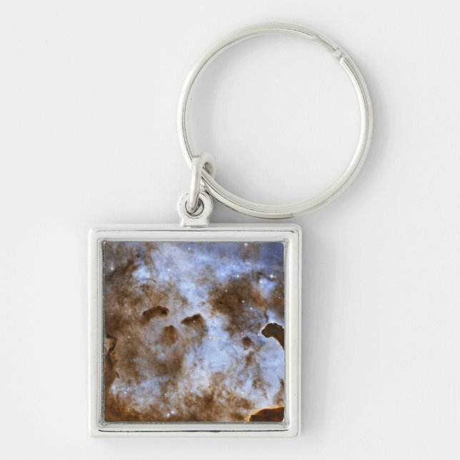 Carina Nebula Star-Forming Pillars Keychain (Front)