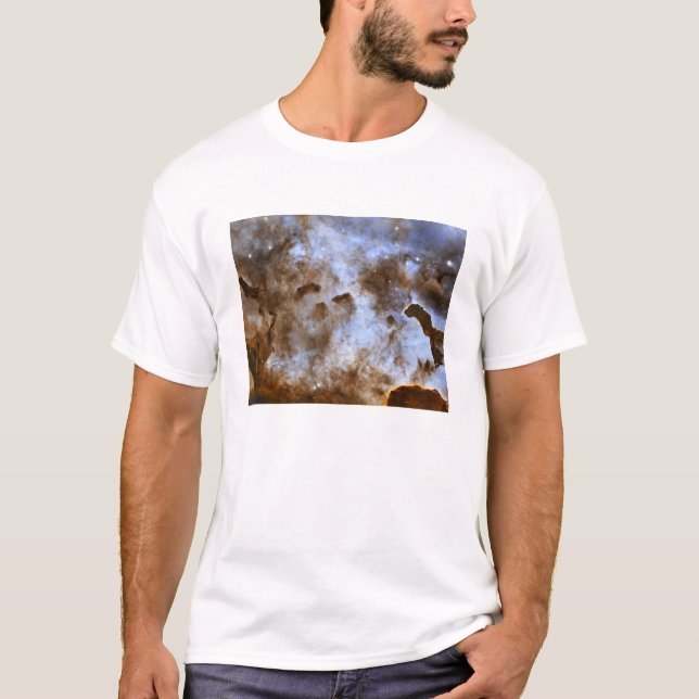 Carina Nebula Star-Forming Pillars T-Shirt (Front)