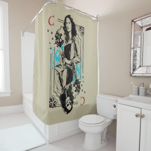 Carina Smyth _ Fearsomely Beautiful Shower Curtain
