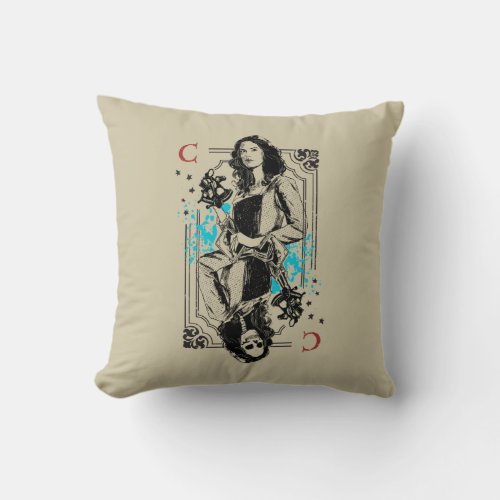 Carina Smyth _ Fearsomely Beautiful Throw Pillow