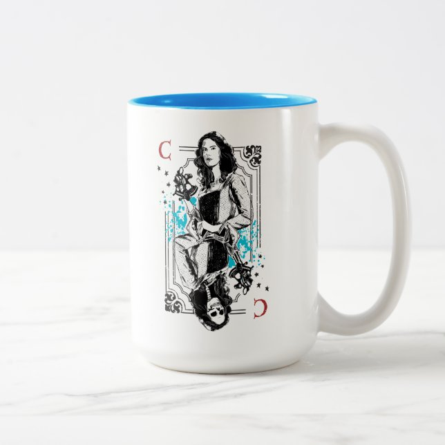 Carina Smyth - Fearsomely Beautiful Two-Tone Coffee Mug (Right)