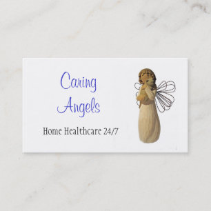 Caring Angels Nursing Care Business Card