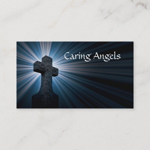 Caring Angels Nursing Care Business Card