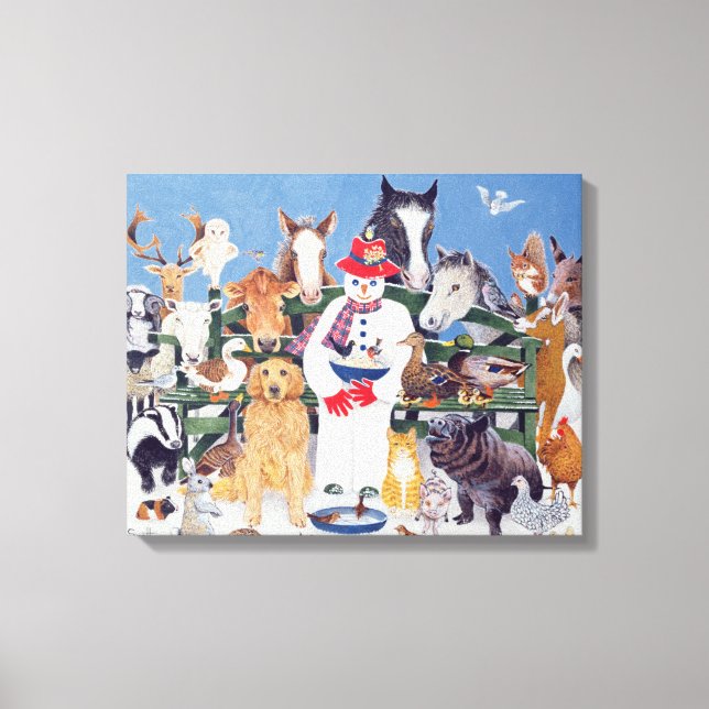 Caring Canvas Print (Front)