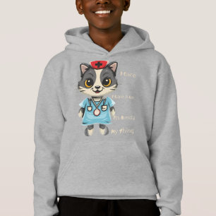 Caring Cat Nurse: It's My Thing Hoodie