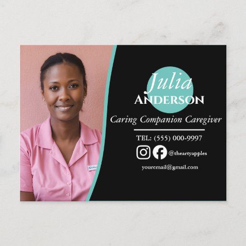 Caring Companion Caregiver Postcard